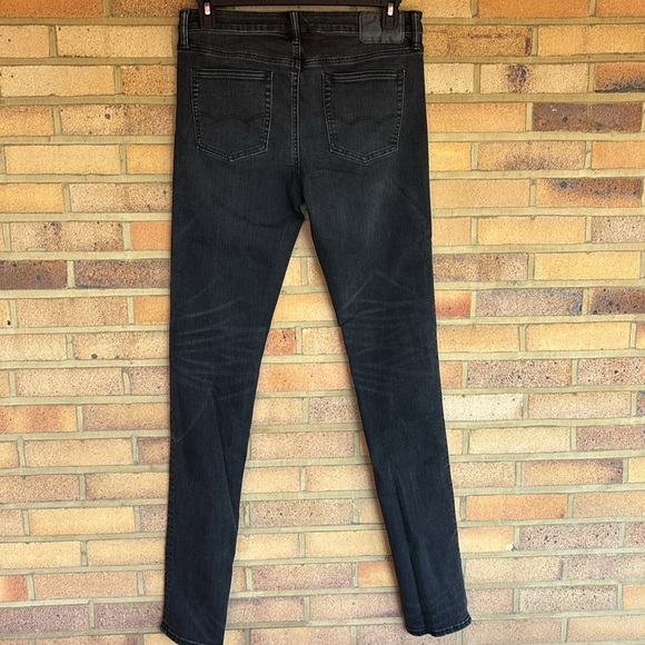 American Eagle Next Level Flex Men's Black Denim Stacked Skinny Jeans - Picture 6 of 10